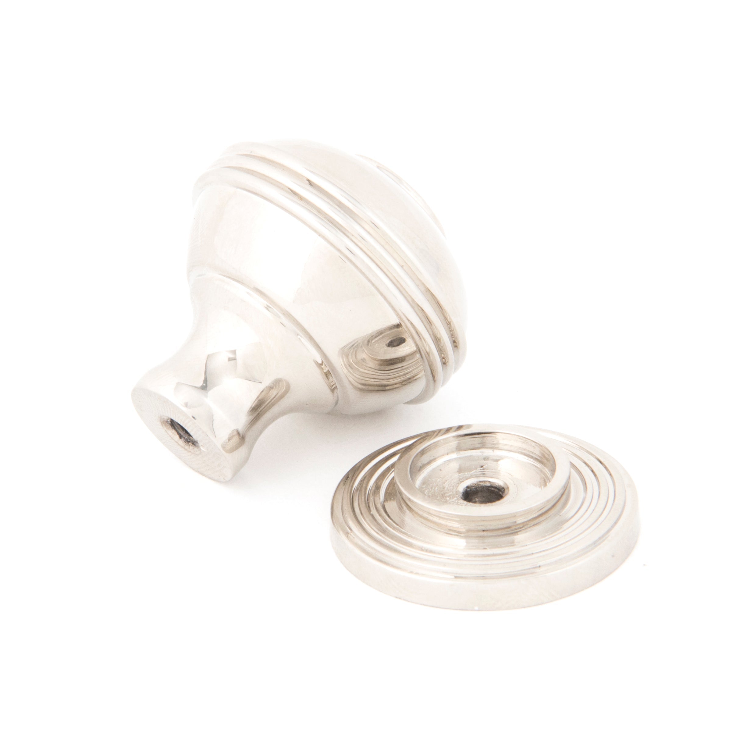 Polished Nickel Prestbury Cabinet Knob 32mm | From The Anvil-Cabinet Knobs-Yester Home