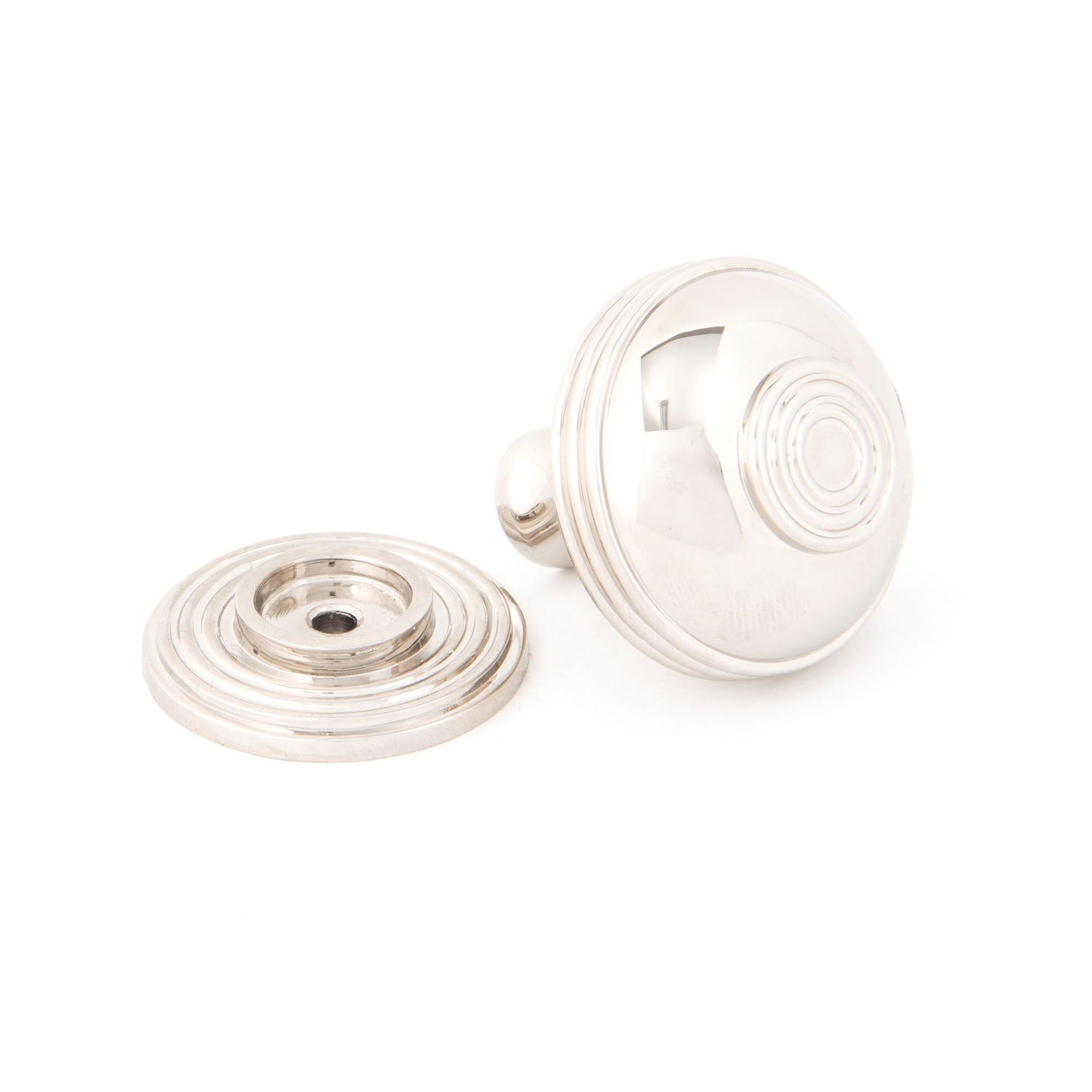 Polished Nickel Prestbury Cabinet Knob 38mm | From The Anvil - Cabinet Knobs - From The Anvil - Yester Home