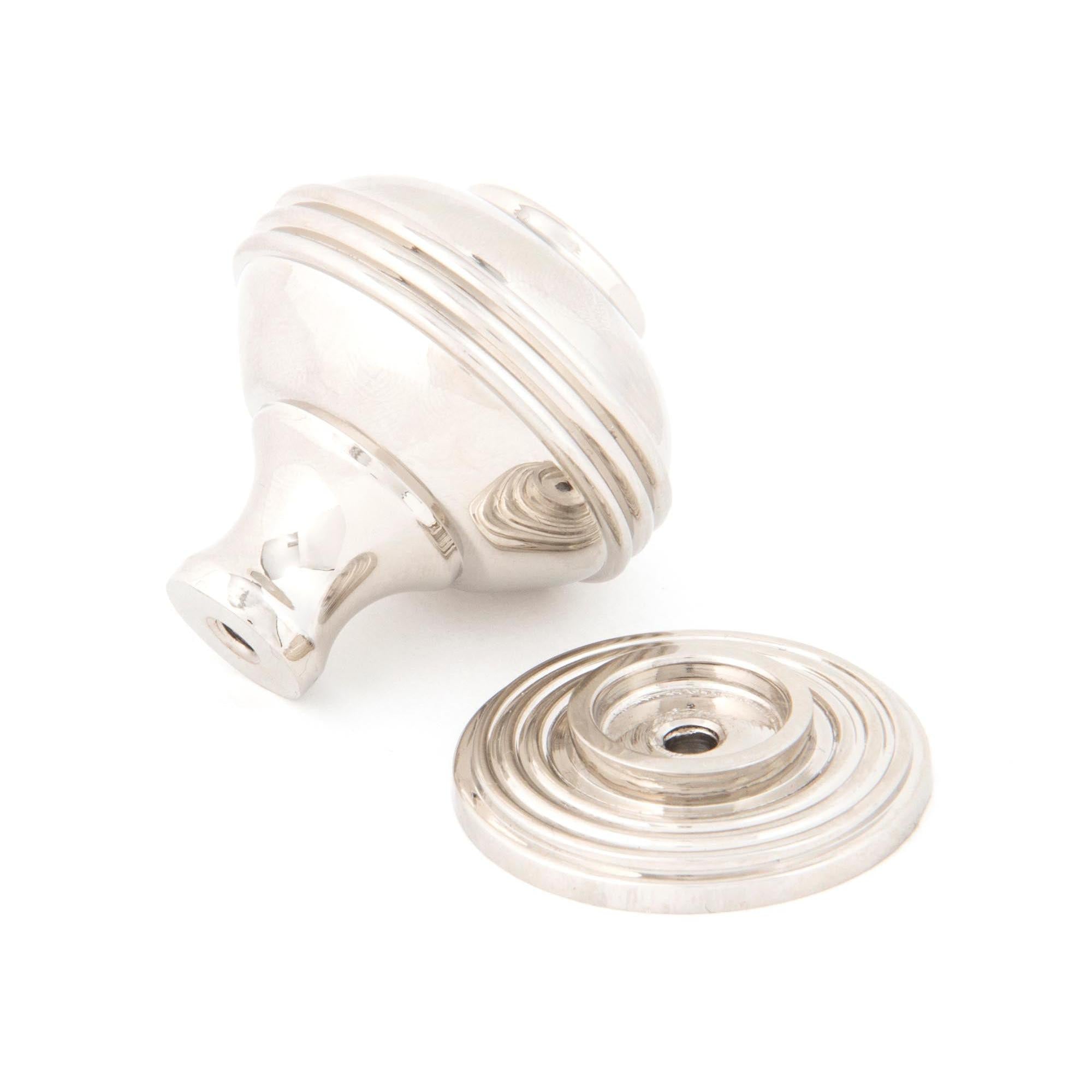 Polished Nickel Prestbury Cabinet Knob 38mm | From The Anvil - Cabinet Knobs - From The Anvil - Yester Home