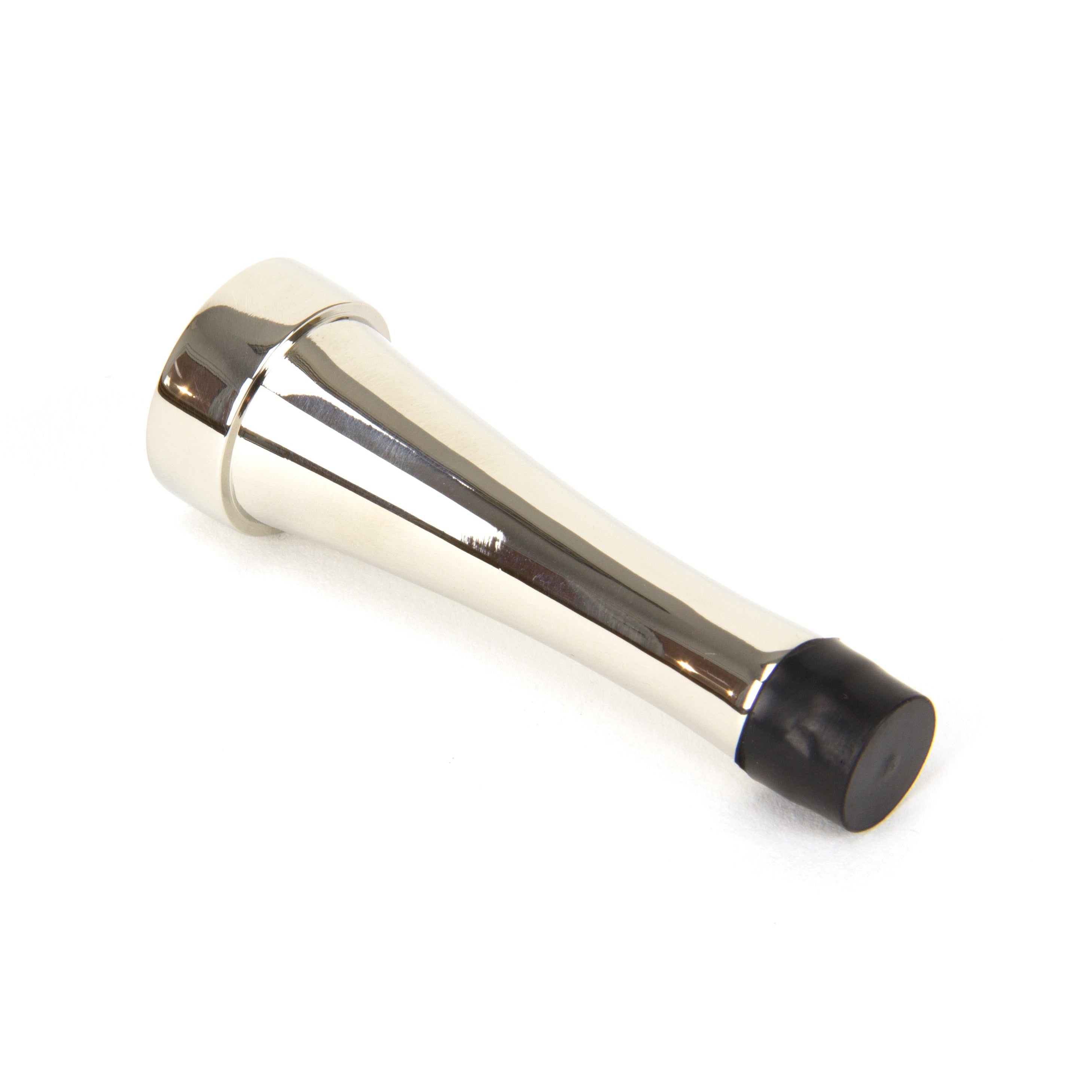 Polished Nickel Projection Door Stop | From The Anvil-Door Stops-Yester Home