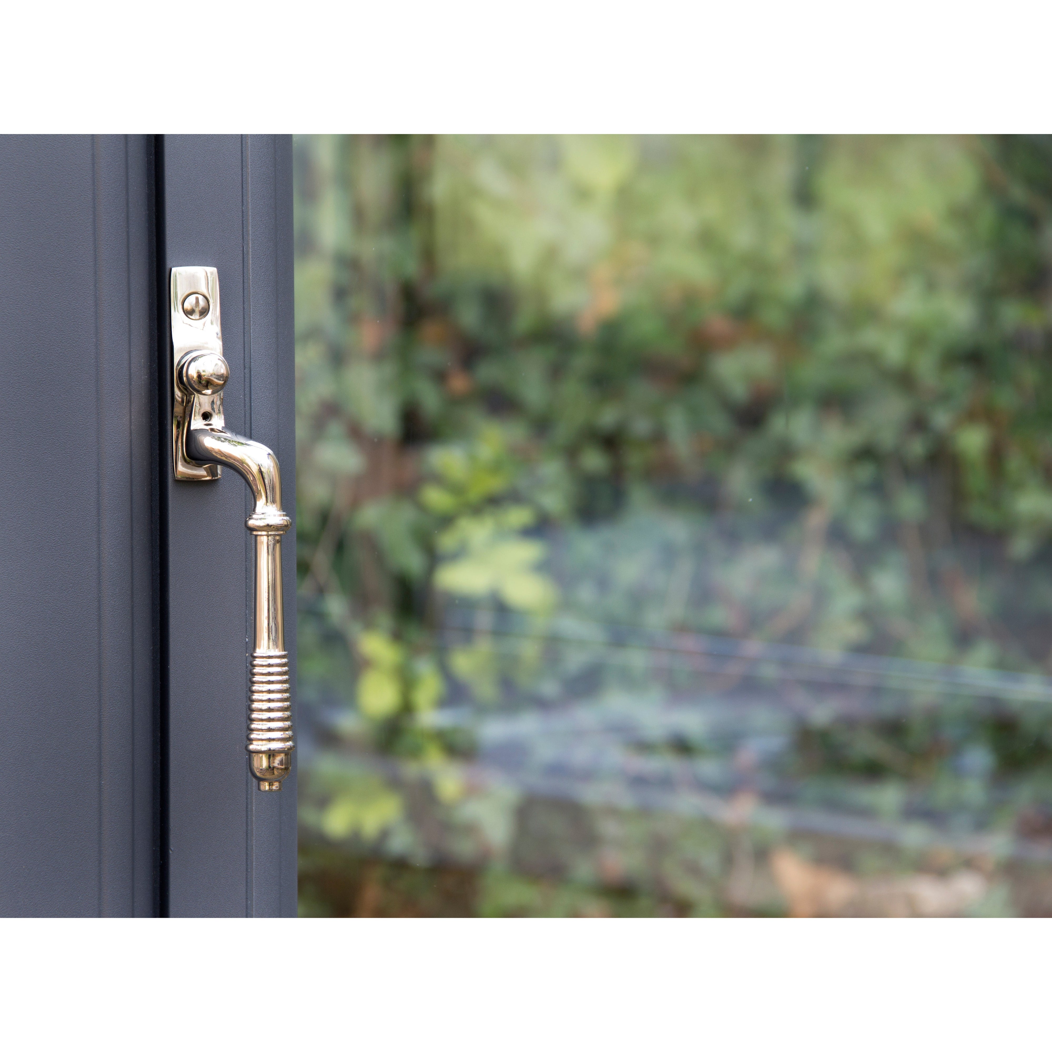 Polished Nickel Reeded Espag - RH | From The Anvil-Espag. Fasteners-Yester Home