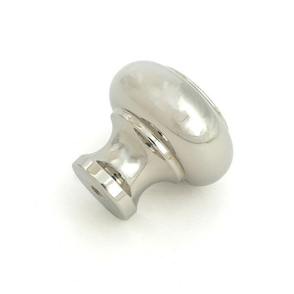 Polished Nickel Regency Cabinet Knob - Large - Cabinet Knobs - From The Anvil - Yester Home