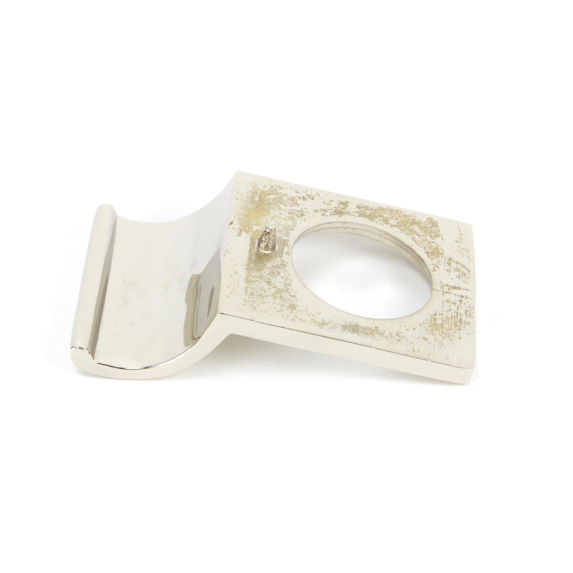 Polished Nickel Rim Cylinder Pull | From The Anvil - Rim Cylinder Pulls - From The Anvil - Yester Home