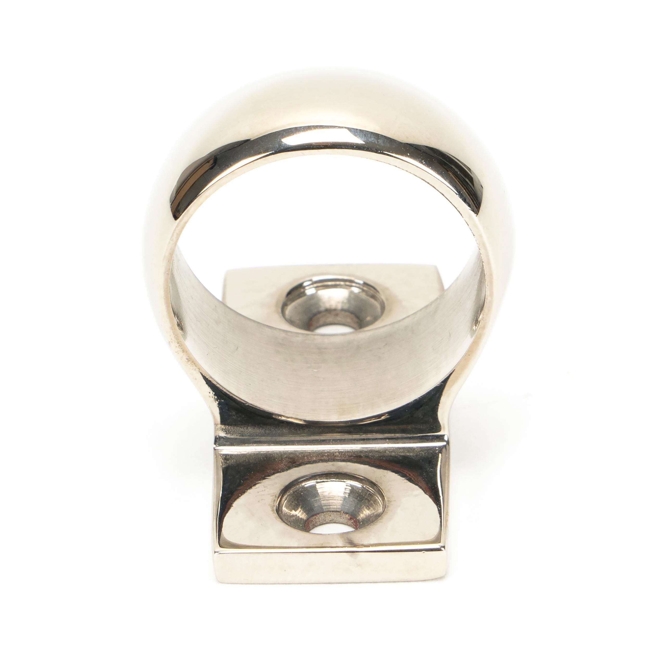 Polished Nickel Sash Eye Lift | From The Anvil - Sash Lifts - From The Anvil - Yester Home