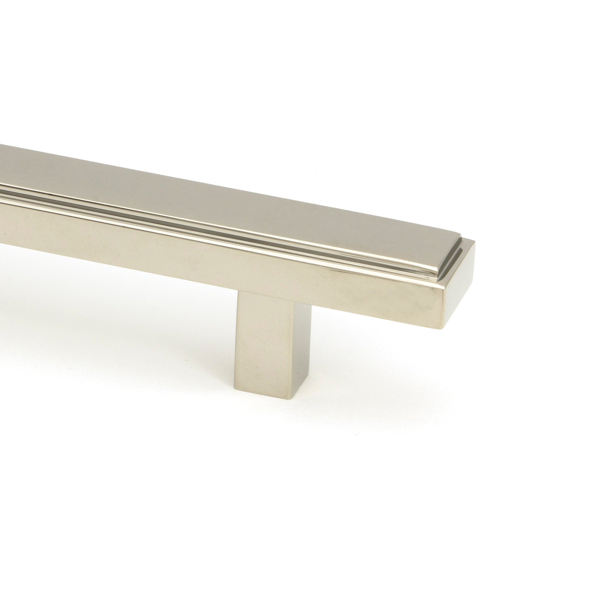 Polished Nickel Scully Pull Handle - Small | From The Anvil-Pull Handles-Yester Home