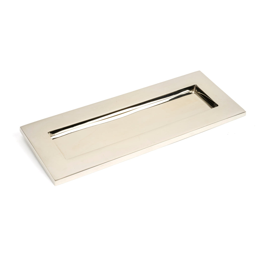 Polished Nickel Small Letter Plate | From The Anvil-Letter Plates-Yester Home
