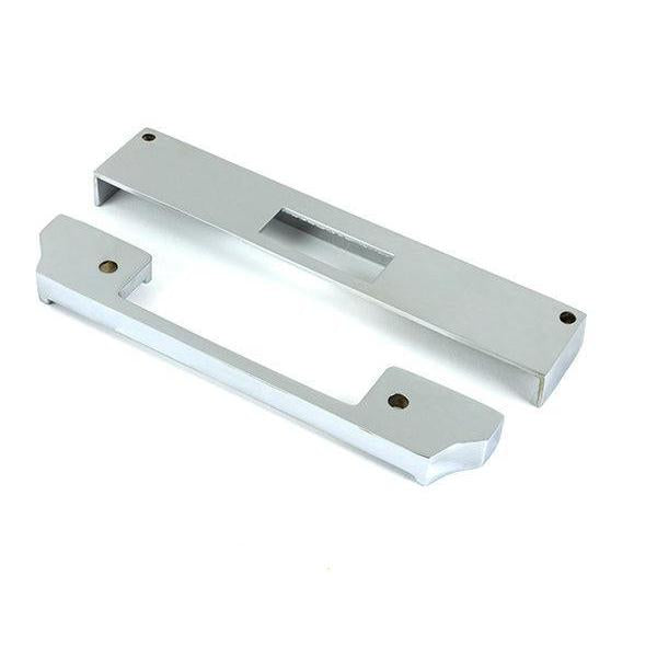 Polished SS ½" Rebate Kit for Euro Dead Lock - Deadlocks & Deadbolts - From The Anvil - Yester Home