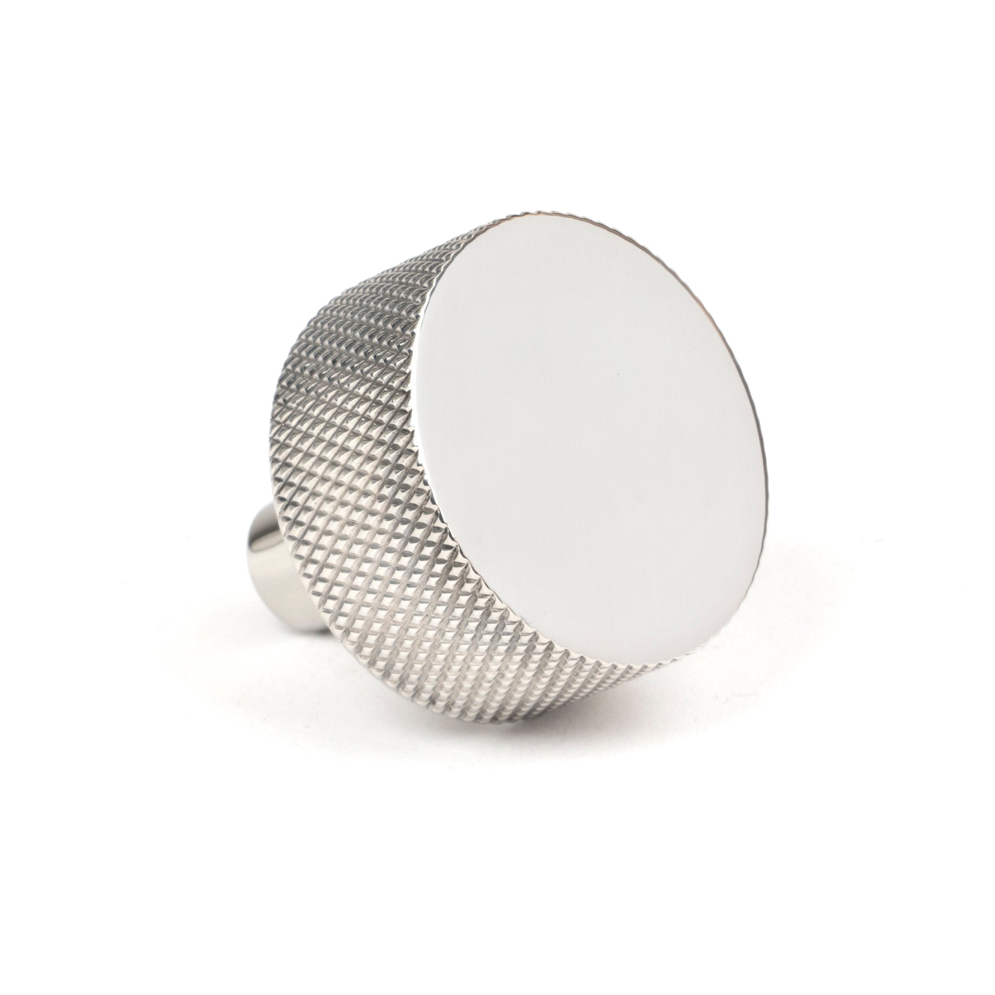 Polished SS (304) Brompton Cabinet Knob - 32mm (No rose) | From The Anvil-Cabinet Knobs-Yester Home