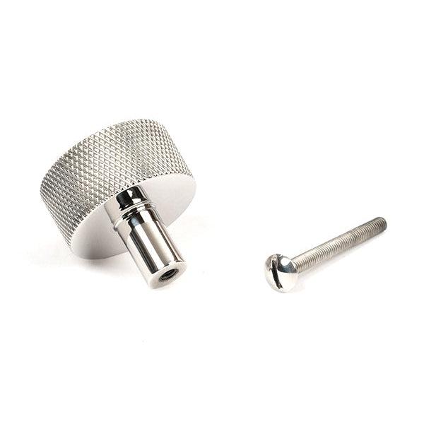 Polished SS (304) Brompton Cabinet Knob - 32mm (No rose) | From The Anvil-Cabinet Knobs-Yester Home
