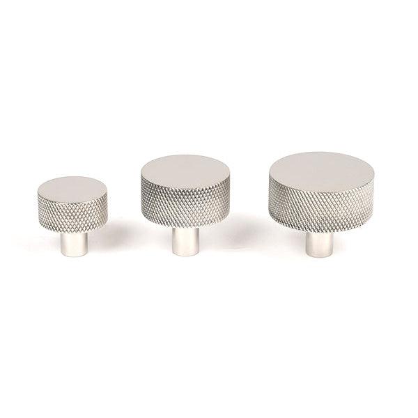 Polished SS (304) Brompton Cabinet Knob - 38mm (No rose) | From The Anvil-Cabinet Knobs-Yester Home