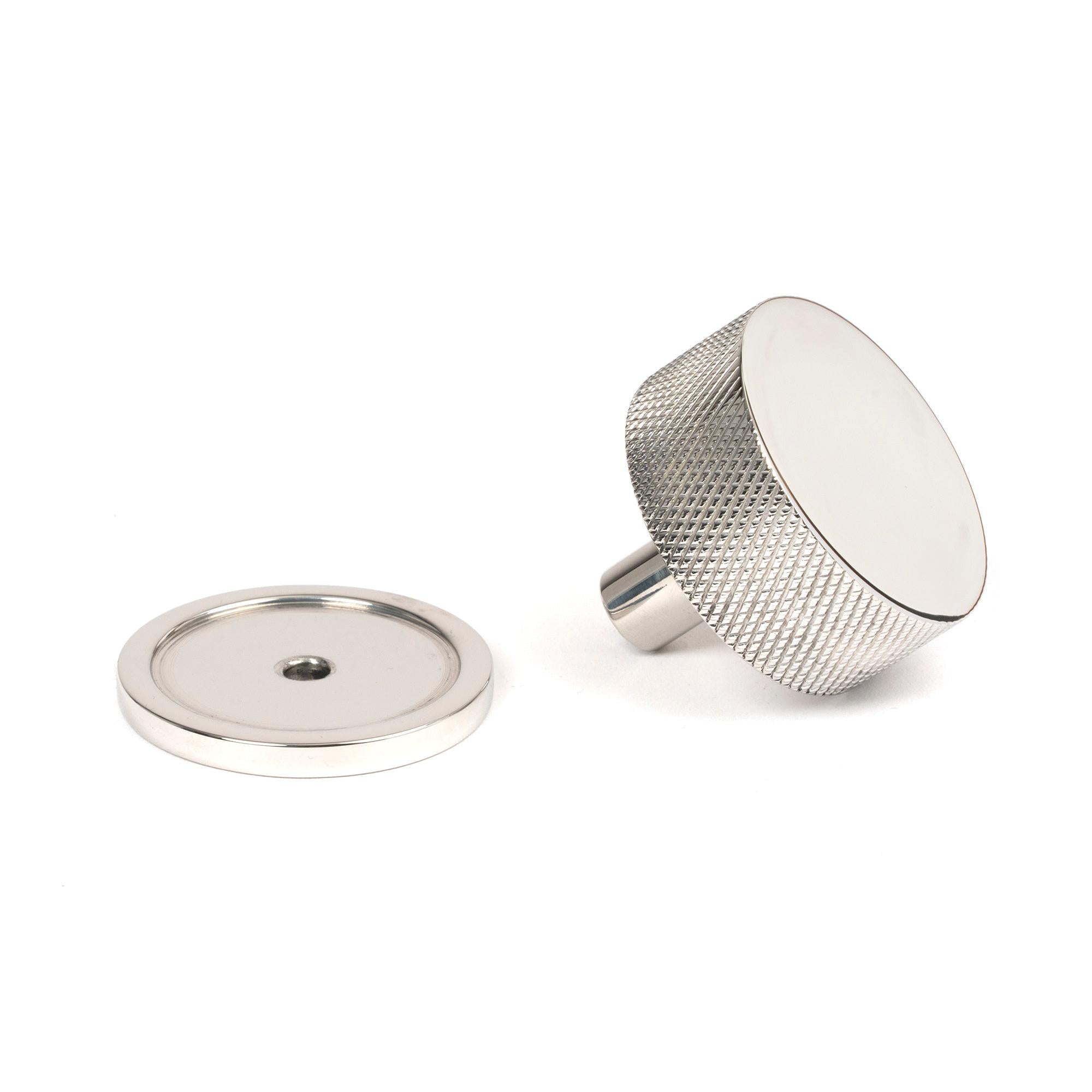 Polished SS (304) Brompton Cabinet Knob - 38mm (Plain) | From The Anvil - Cabinet Knobs - From The Anvil - Yester Home