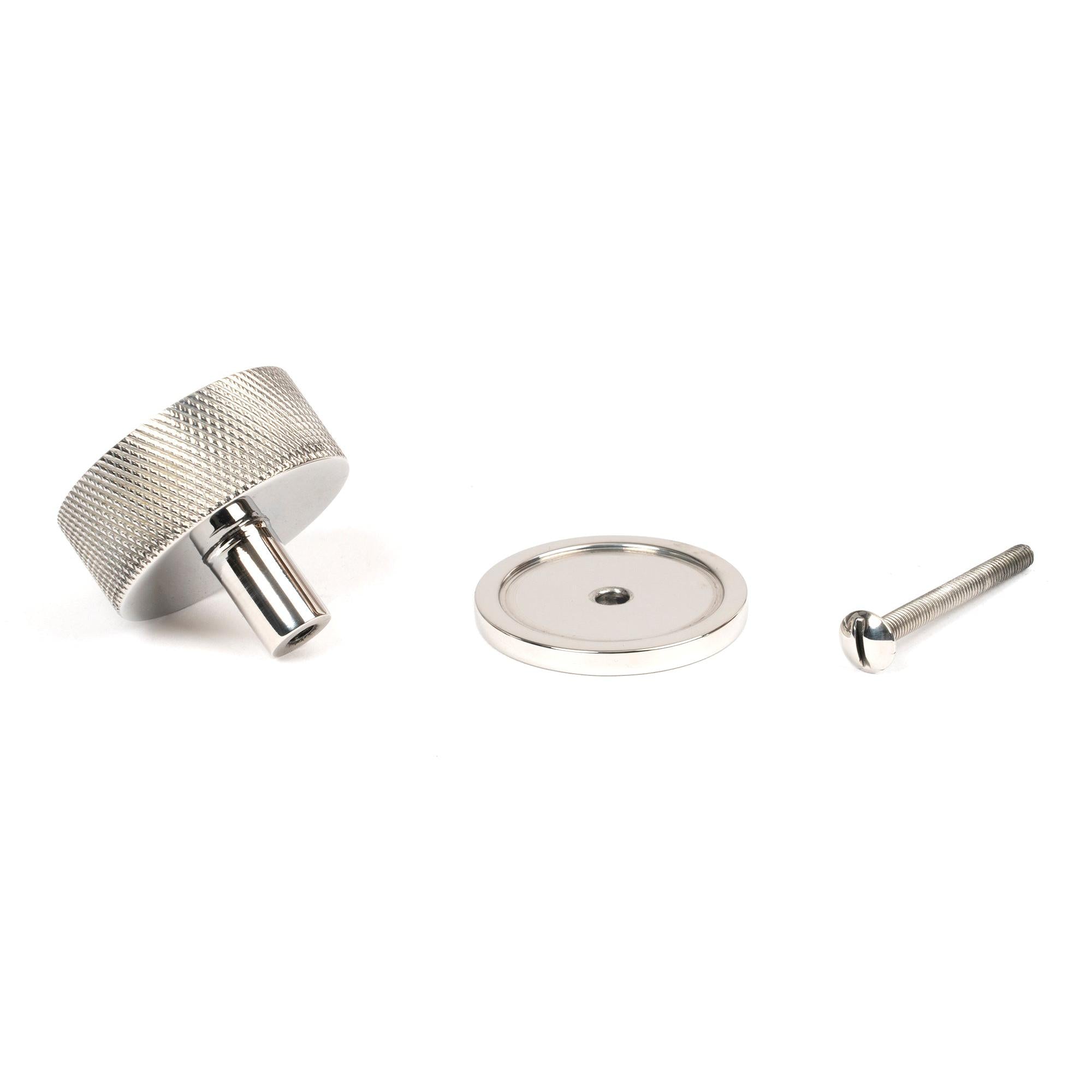 Polished SS (304) Brompton Cabinet Knob - 38mm (Plain) | From The Anvil - Cabinet Knobs - From The Anvil - Yester Home