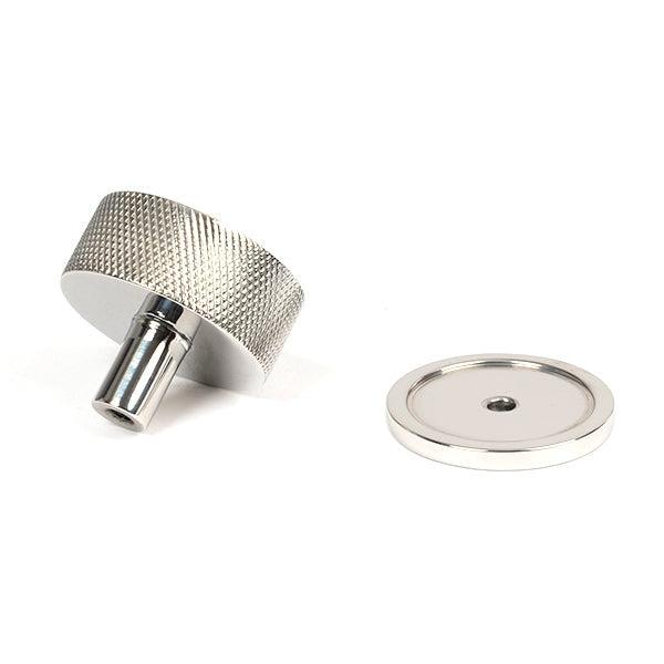 Polished SS (304) Brompton Cabinet Knob - 38mm (Plain) | From The Anvil-Cabinet Knobs-Yester Home