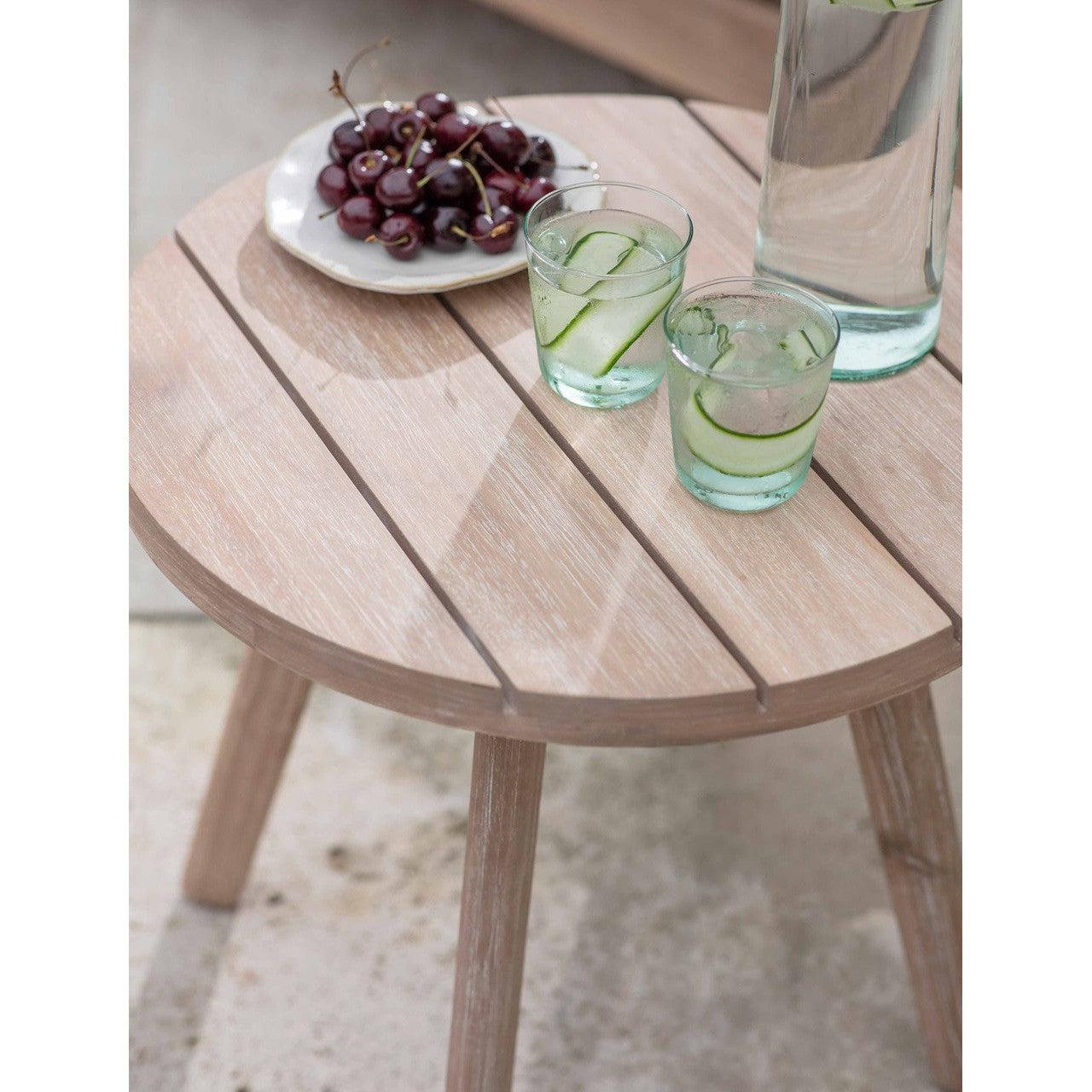 Porthallow Round Side Table | Natural - Coffee & Side Tables - Garden Trading - Yester Home