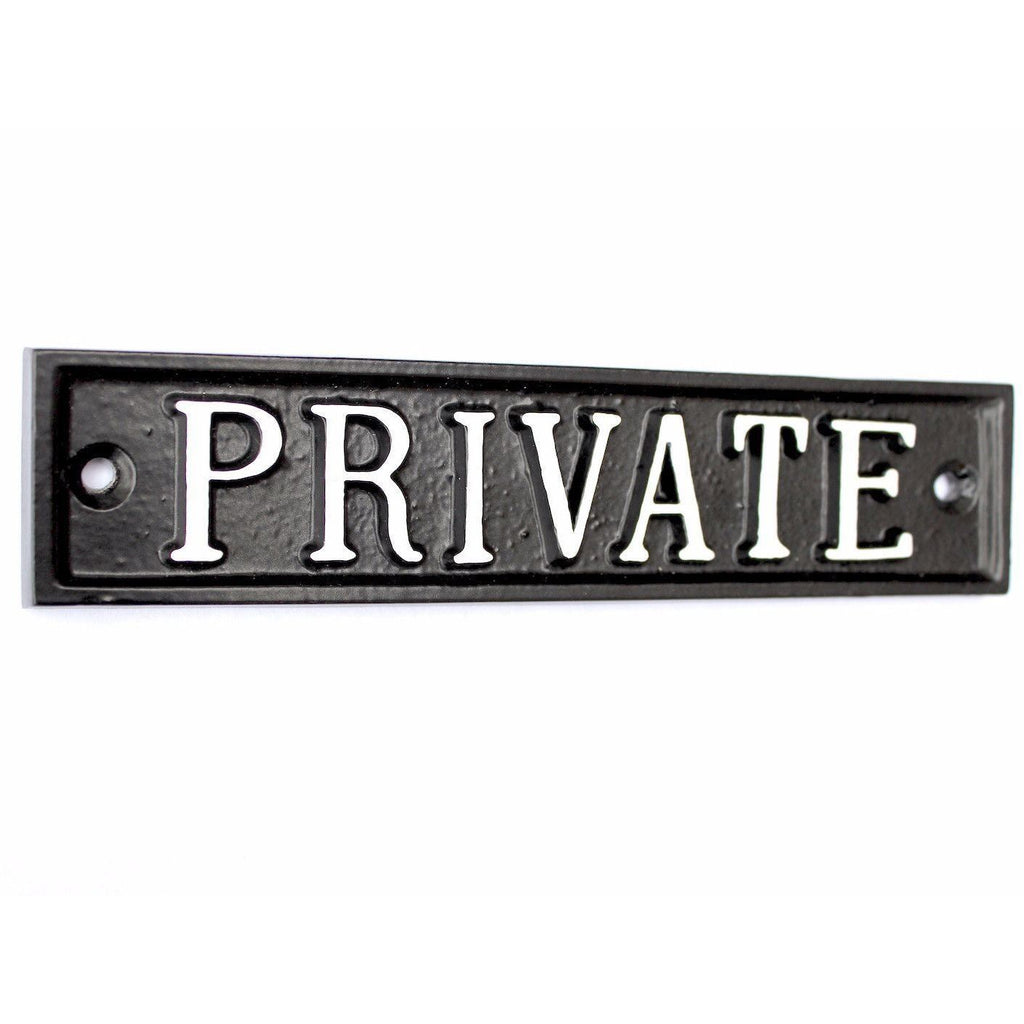 Private Sign-Informative Signs-Yester Home