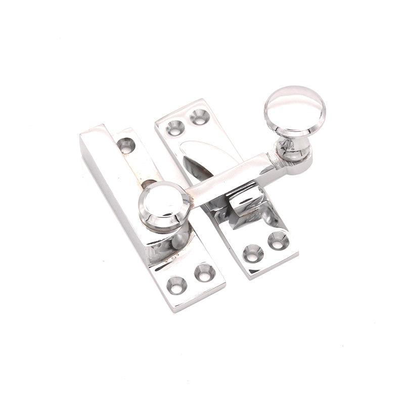 Quadrant Sliding Arm Fastener Polished Chrome-Window Fittings-Yester Home