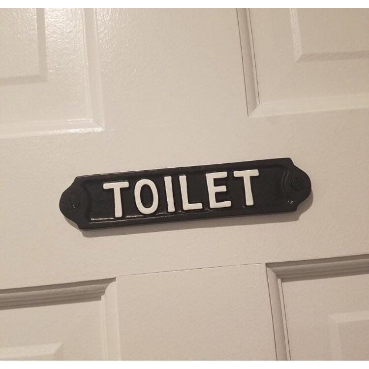 Railway Toilet Door Signs-Toilet Sign-Yester Home