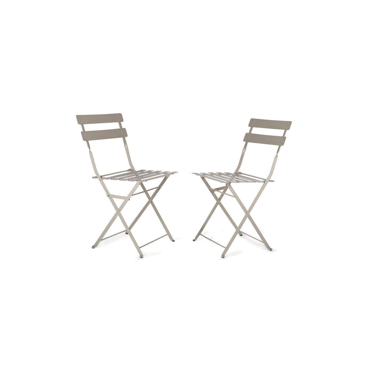 Rive Driote Bistro Chairs | Set of 2 | Clay - Bistro Furniture & Sets - Garden Trading - Yester Home