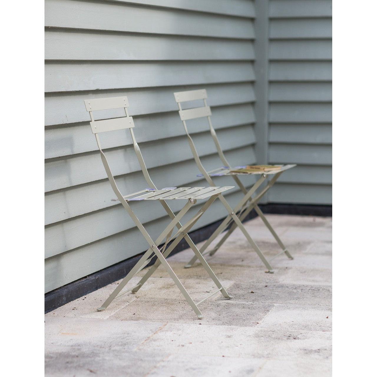 Rive Driote Bistro Chairs | Set of 2 | Cove Blue - Bistro Furniture & Sets - Garden Trading - Yester Home