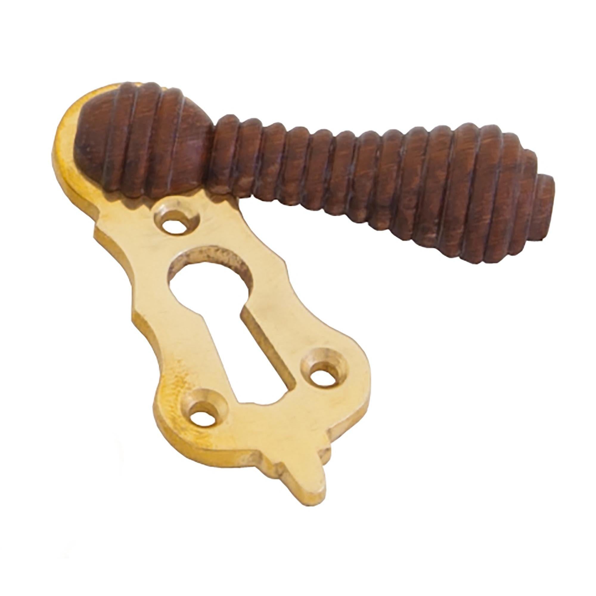 Rosewood Beehive Escutcheon | From The Anvil - Escutcheons - From The Anvil - Yester Home
