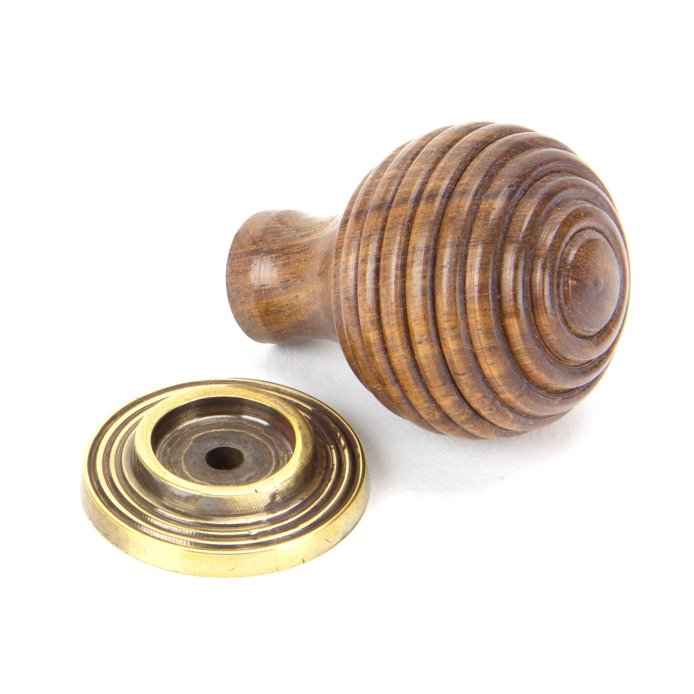 Rosewood and AB Beehive Cabinet Knob 35mm | From The Anvil-Cabinet Knobs-Yester Home