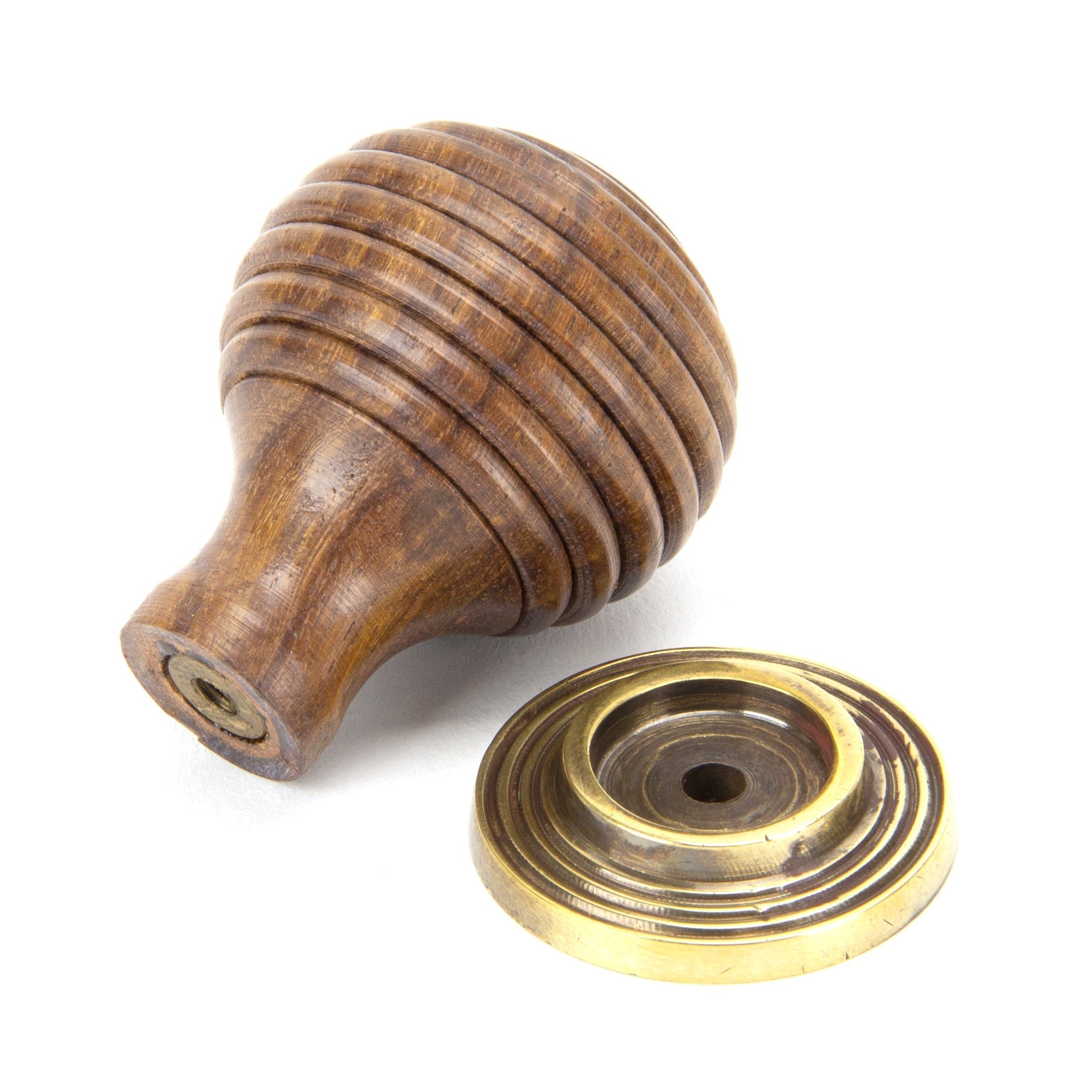 Rosewood and AB Beehive Cabinet Knob 35mm | From The Anvil-Cabinet Knobs-Yester Home