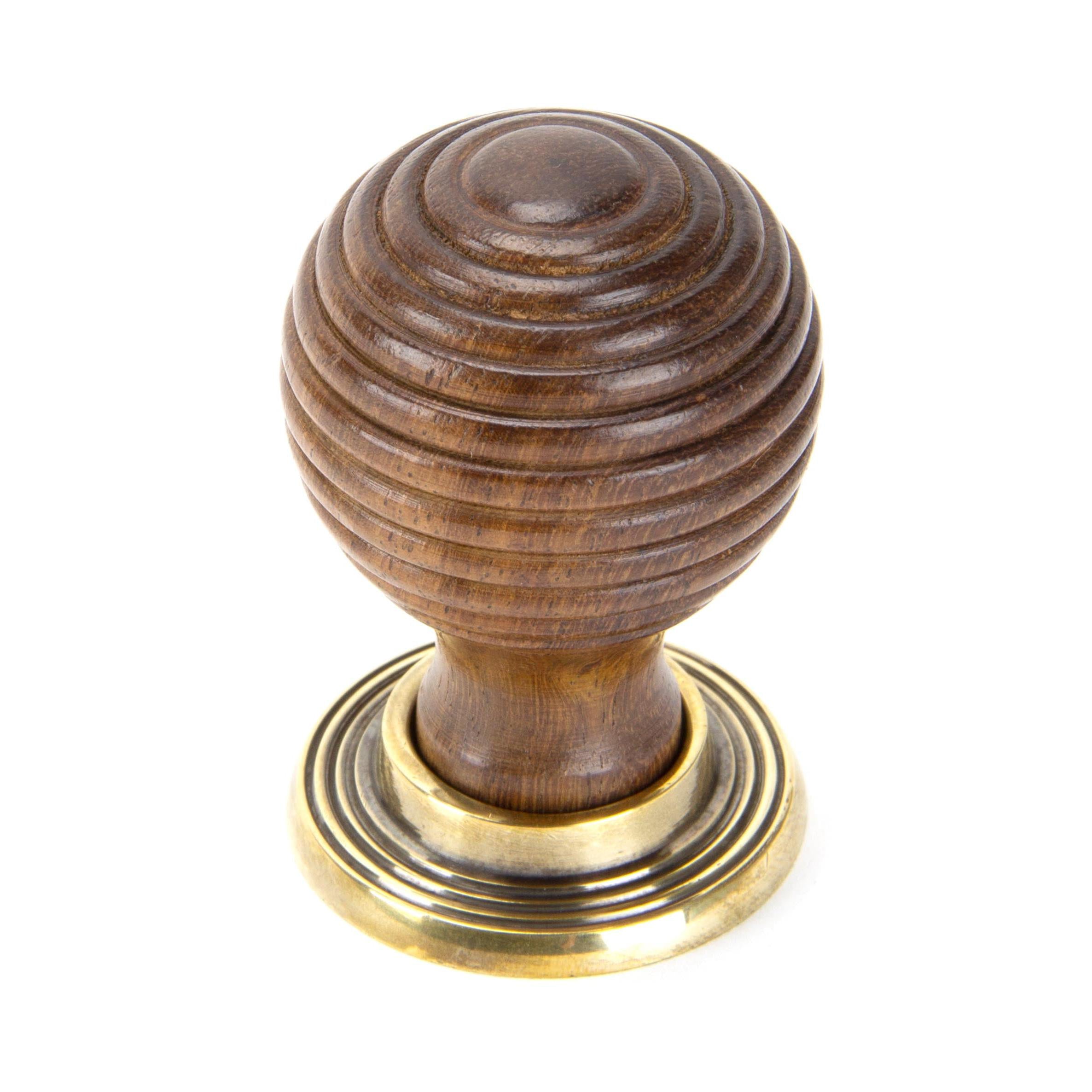 Rosewood and AB Beehive Cabinet Knob 38mm | From The Anvil - Cabinet Knobs - From The Anvil - Yester Home