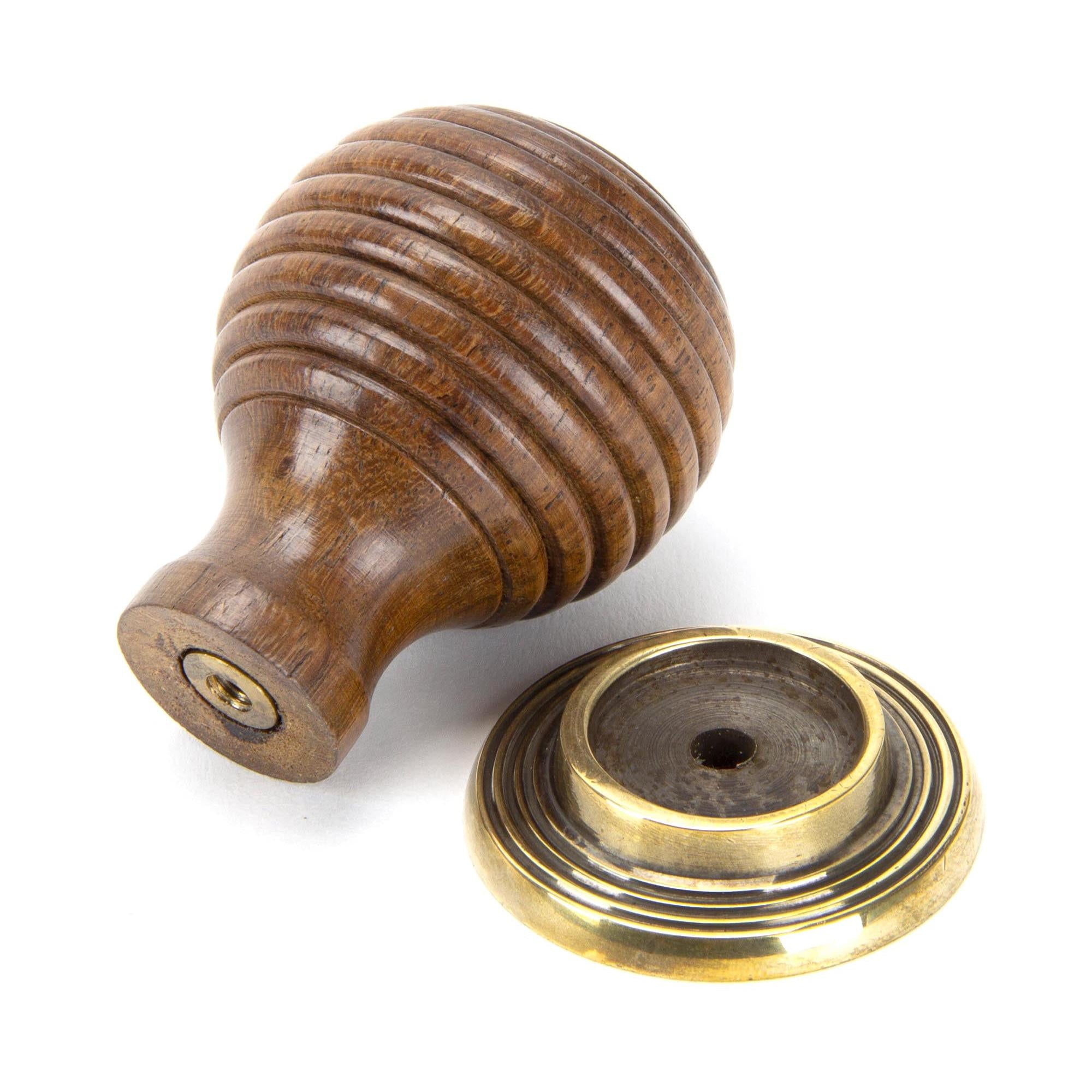 Rosewood and AB Beehive Cabinet Knob 38mm | From The Anvil - Cabinet Knobs - From The Anvil - Yester Home