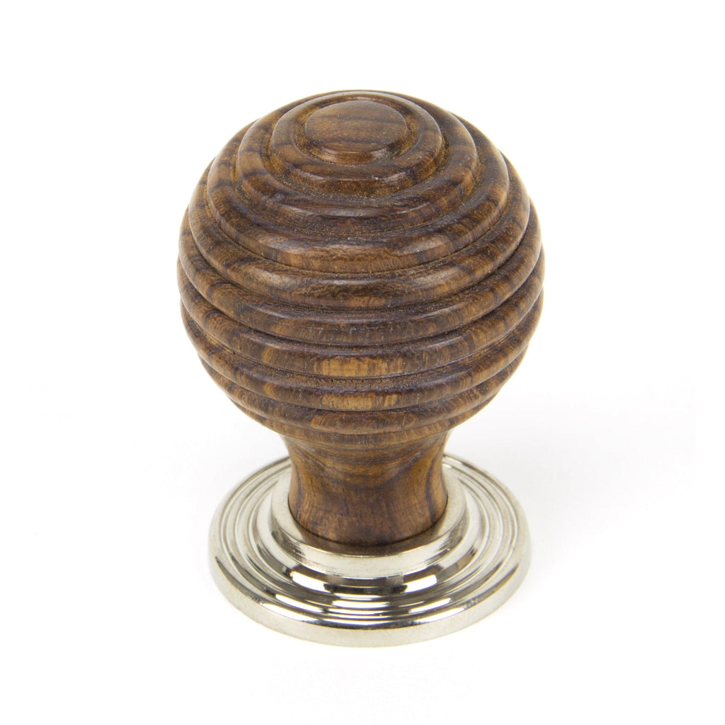 Rosewood and PN Beehive Cabinet Knob 35mm | From The Anvil-Cabinet Knobs-Yester Home