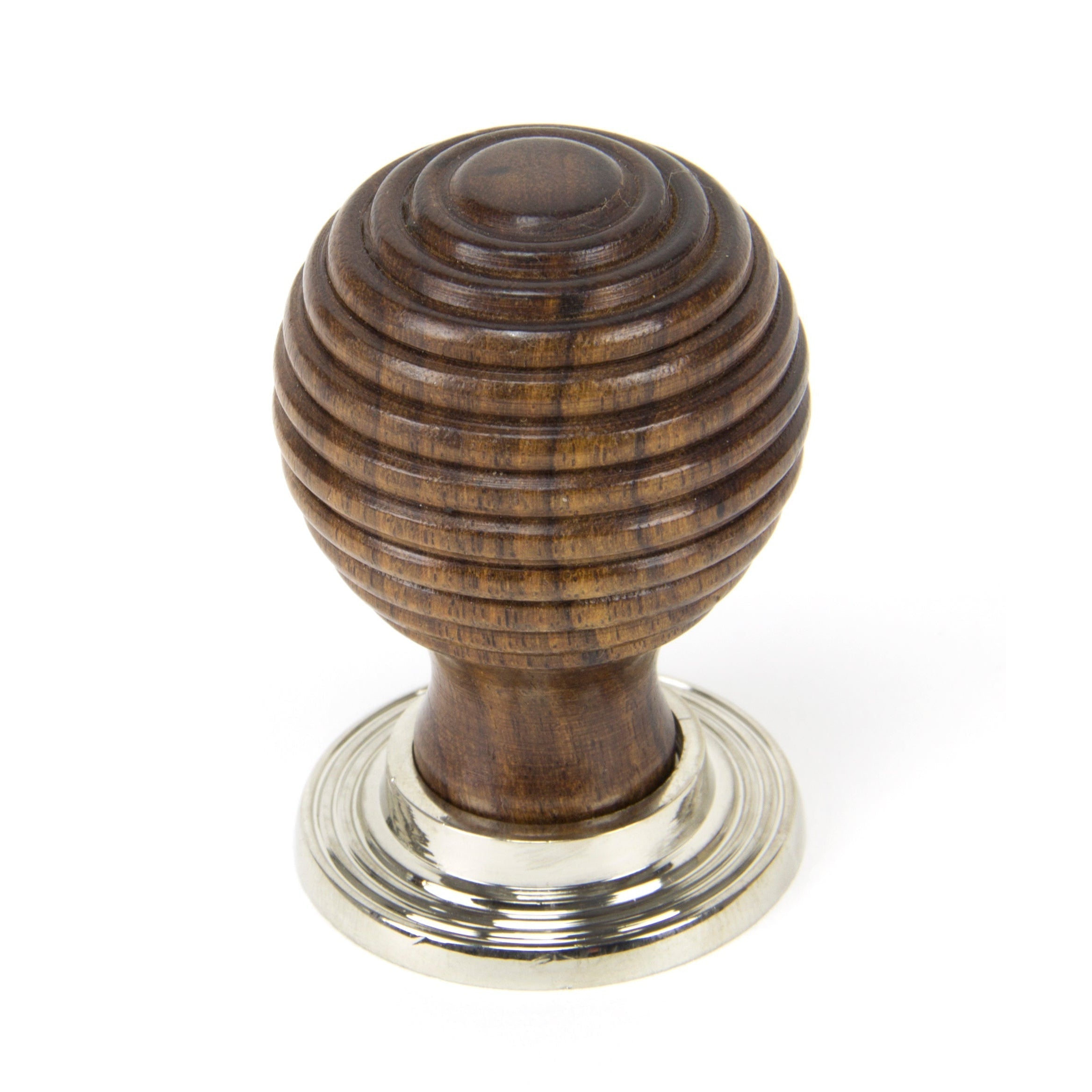 Rosewood and PN Beehive Cabinet Knob 38mm | From The Anvil-Cabinet Knobs-Yester Home