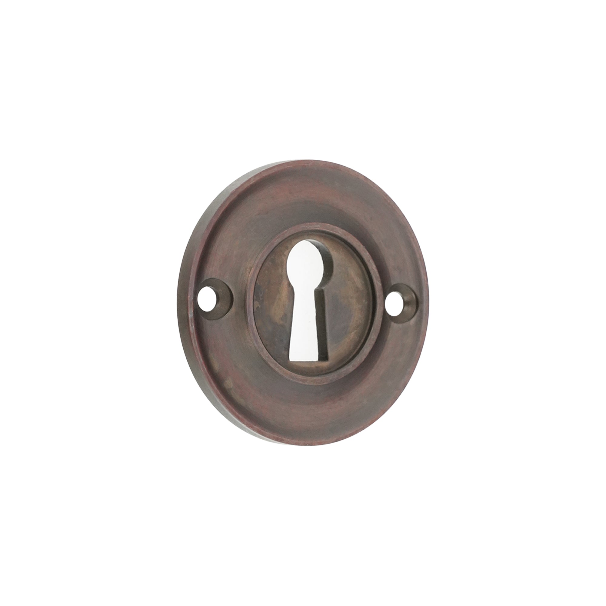 Slimline Standard Escutcheon Aged Bronze - Escutcheon - Spira Brass - Yester Home