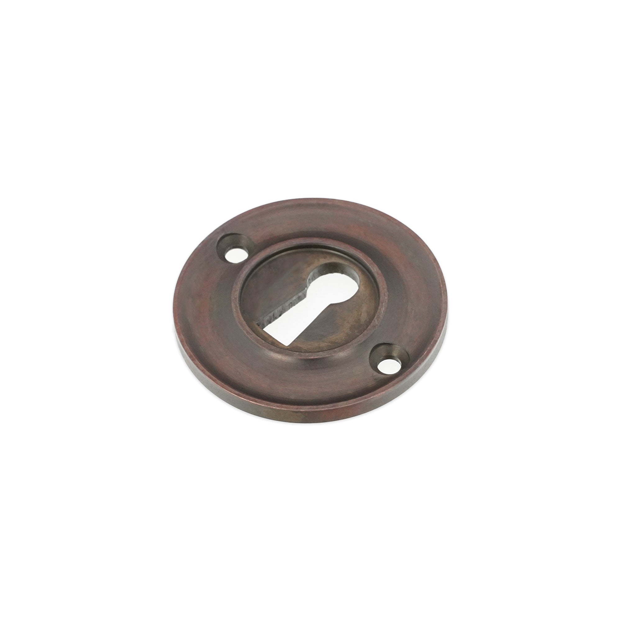 Slimline Standard Escutcheon Aged Bronze - Escutcheon - Spira Brass - Yester Home