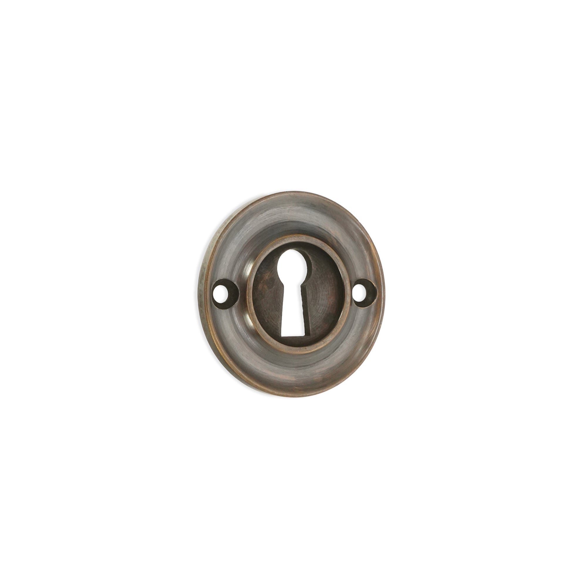 Slimline Standard Escutcheon Antique - Escutcheon - Spira Brass - Yester Home