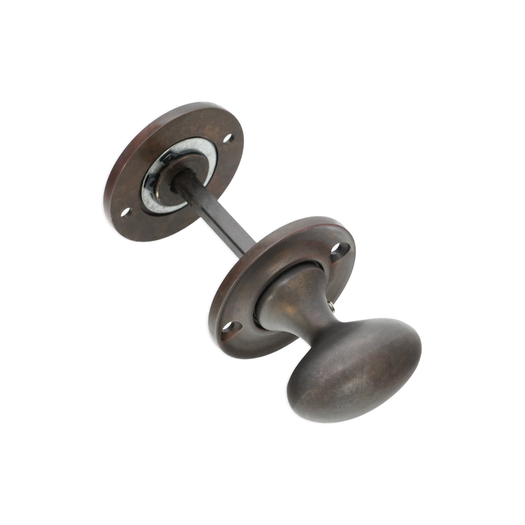 Slimline Turn & Release Aged Bronze - Thumbturn - Spira Brass - Yester Home