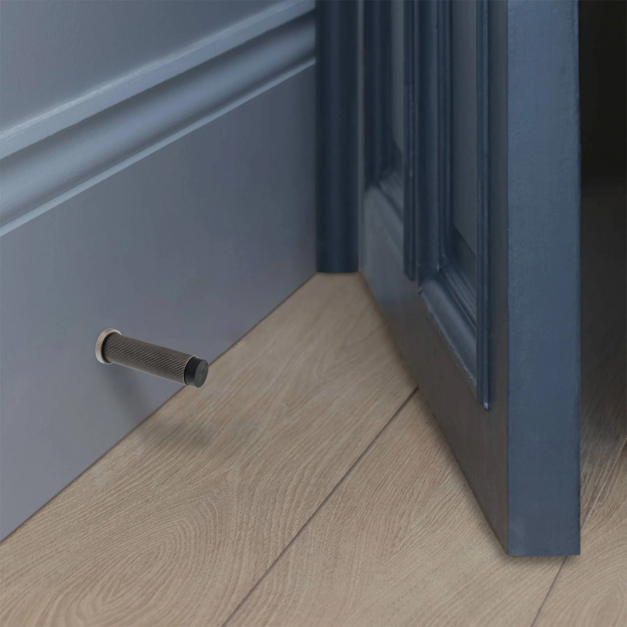 Connaught Linear Door Stopper Pewter - Door Furniture - Spira Brass - Yester Home