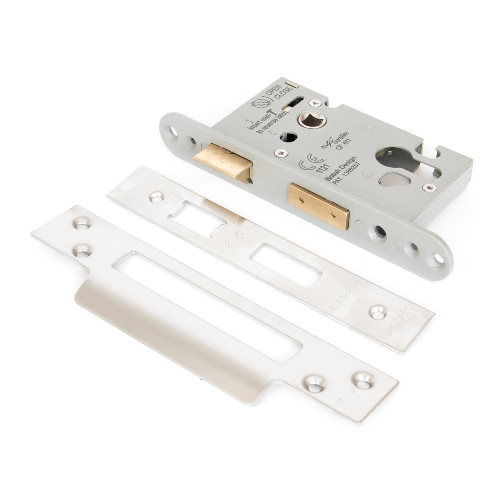 SSS 2½" Euro Profile Sash Lock | From The Anvil-Euro Locks-Yester Home