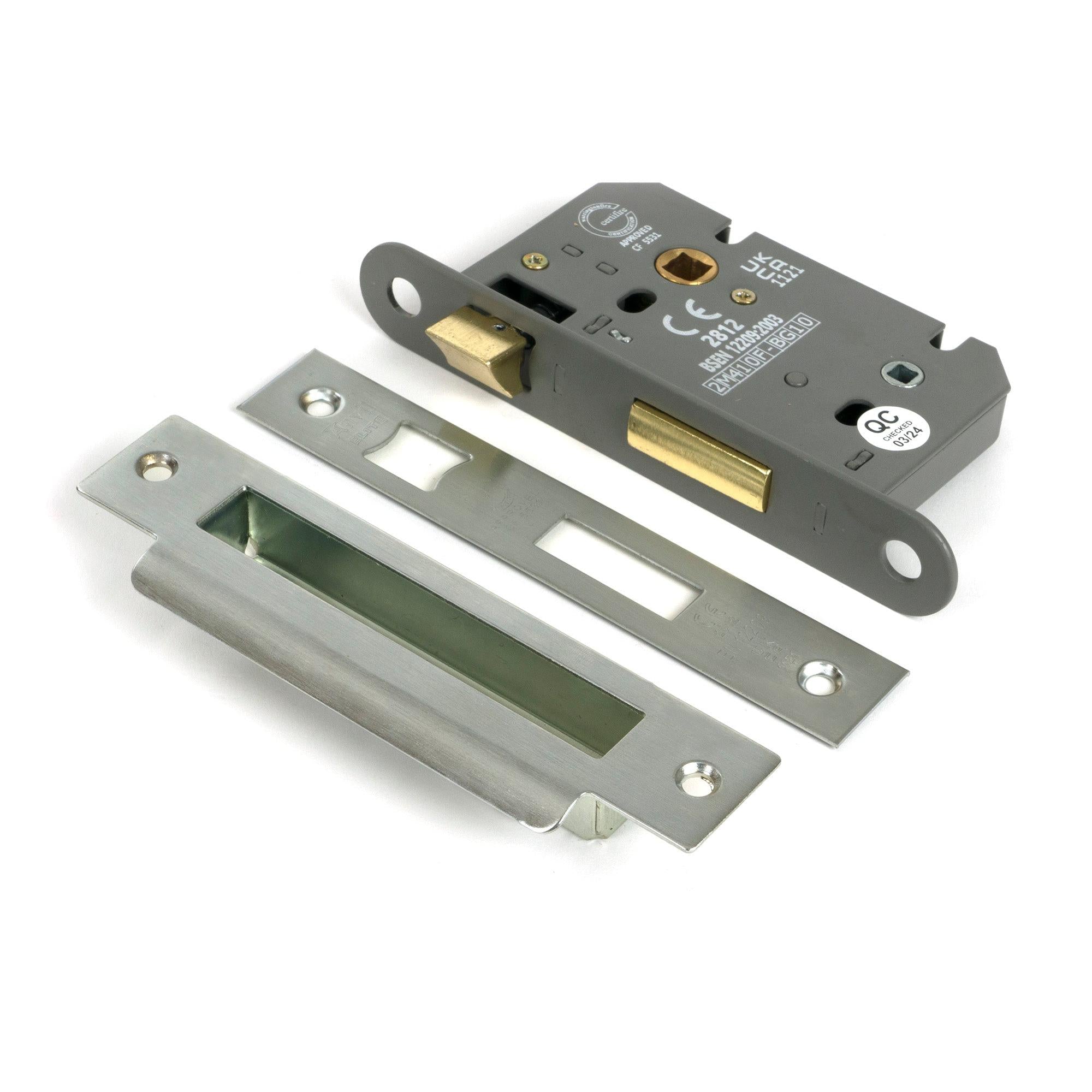 SSS 2½" Heavy Duty Bathroom Mortice Lock | From The Anvil - Bathroom Locks - From The Anvil - Yester Home