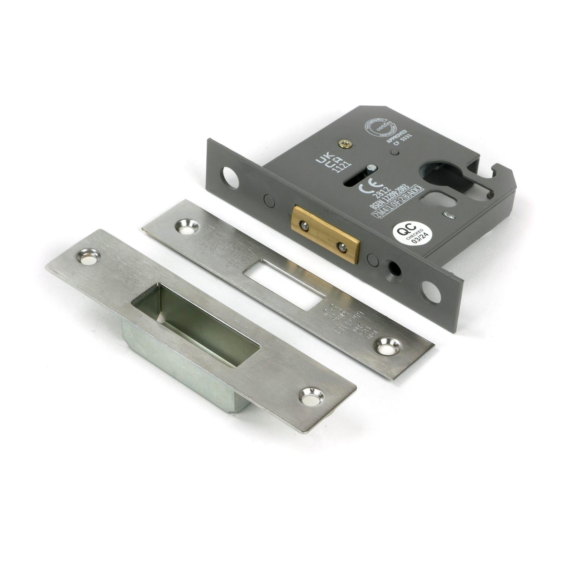 SSS 3" Euro Profile Dead Lock | From The Anvil - Deadlocks & Deadbolts - From The Anvil - Yester Home