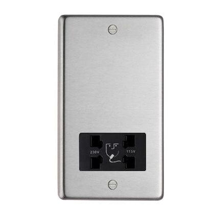 SSS Dual Volt Shaver Socket | From The Anvil-Electrical Switches & Sockets-Yester Home