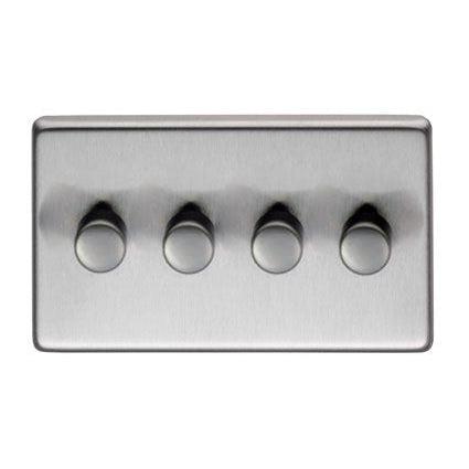 SSS Quad LED Dimmer Switch | From The Anvil-Electrical Switches & Sockets-Yester Home