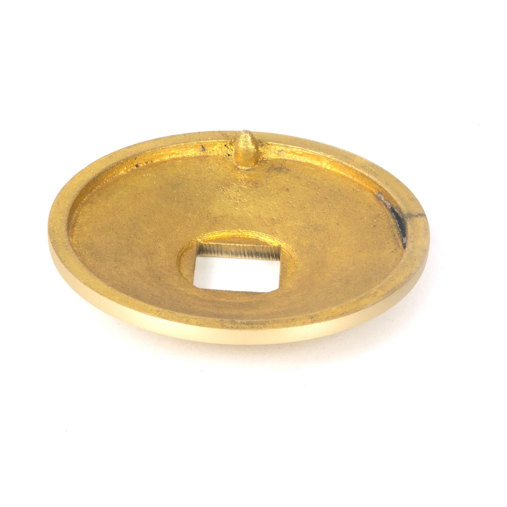 Satin Brass Beehive Centre Door Knob | From The Anvil - Centre Door Knobs - From The Anvil - Yester Home