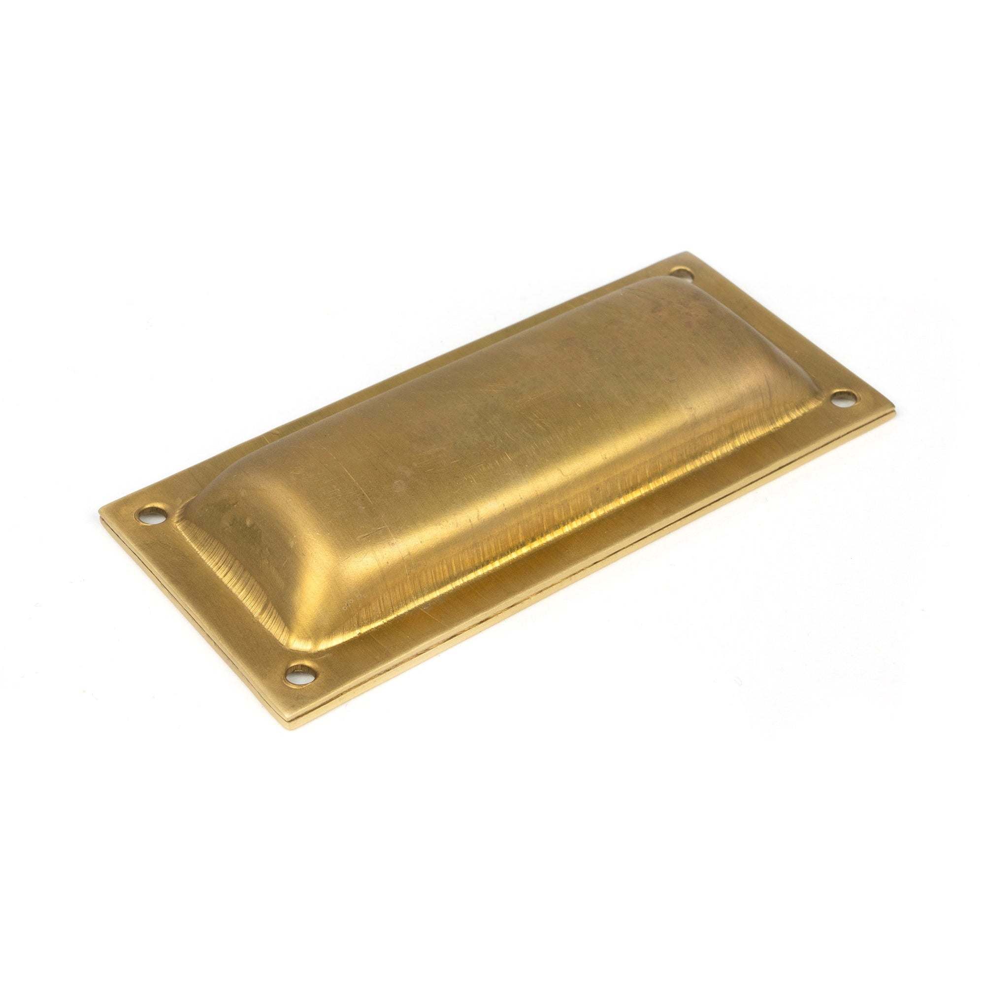 Satin Brass Flush Handle | From The Anvil-Flush Handles-Yester Home
