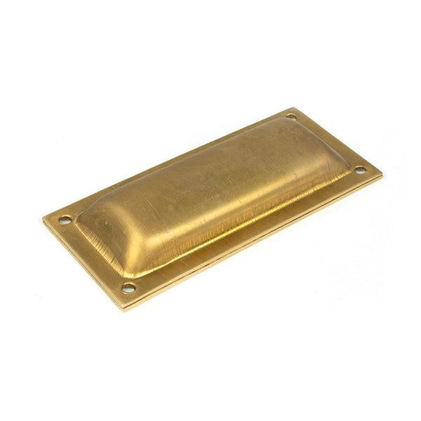 Satin Brass Flush Handle | From The Anvil-Flush Handles-Yester Home