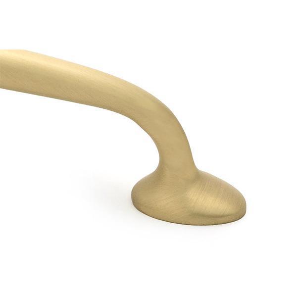 Satin Brass Moore Pull Handle - Small - Pull Handles - From The Anvil - Yester Home