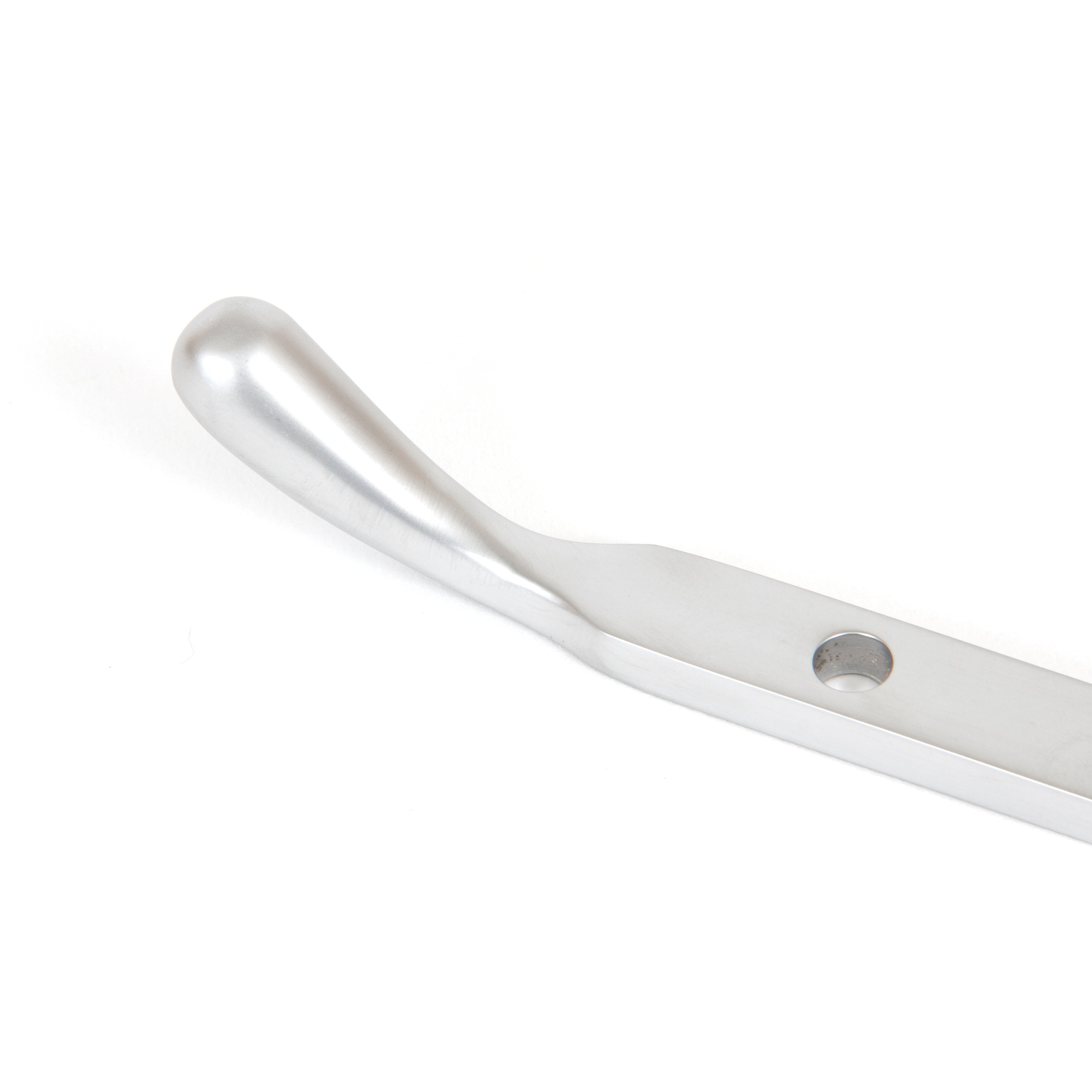 Satin Chrome 12" Peardrop Stay | From The Anvil-Stays-Yester Home