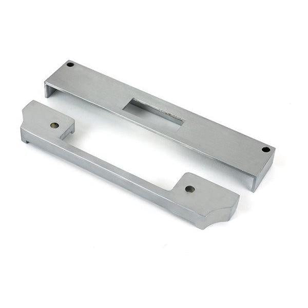 Satin Chrome ½" Rebate Kit for Euro Dead Lock - Deadlocks & Deadbolts - From The Anvil - Yester Home