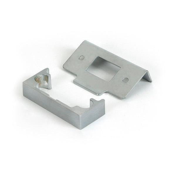 Satin Chrome ½" Rebate Kit for Tubular Mortice Latch - Latches - From The Anvil - Yester Home