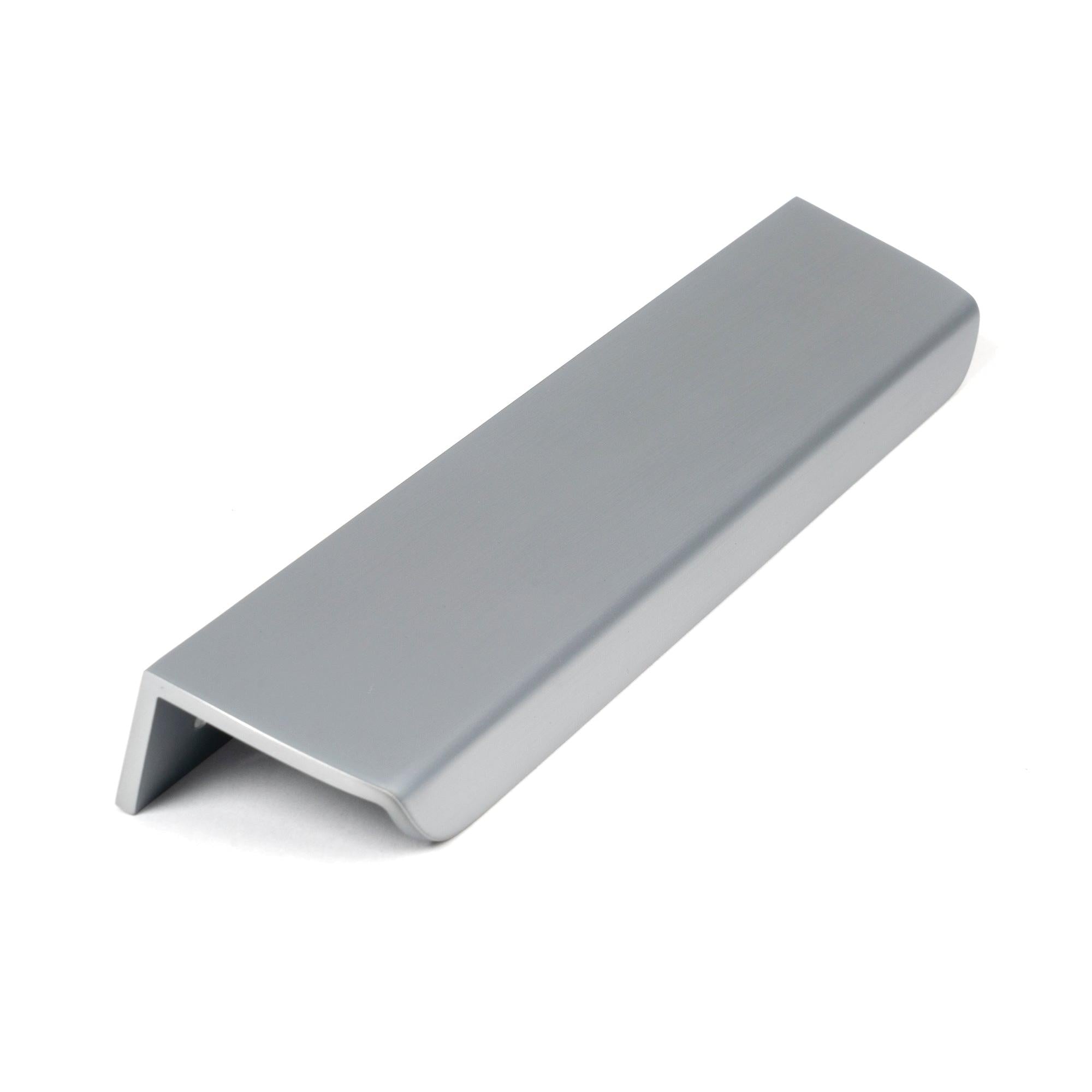Satin Chrome 200mm Moore Edge Pull | From The Anvil - Cabinet Pulls - From The Anvil - Yester Home