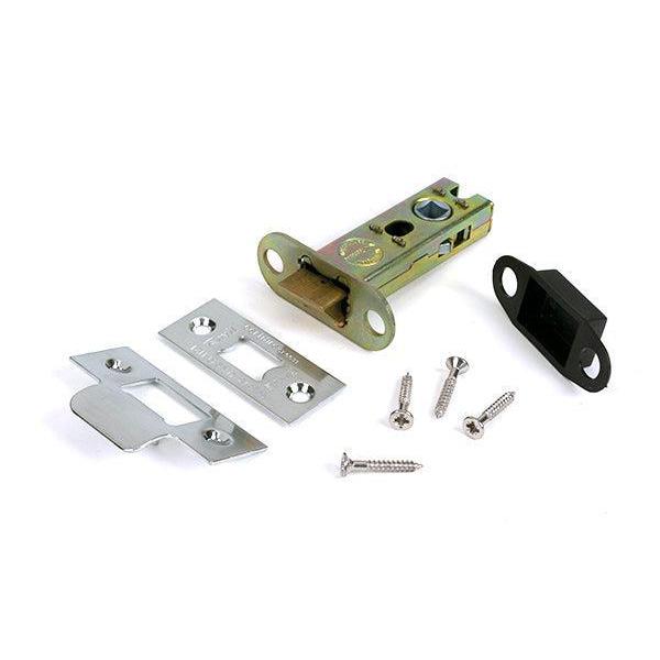Satin Chrome 3" Heavy Duty Latch - Latches - From The Anvil - Yester Home