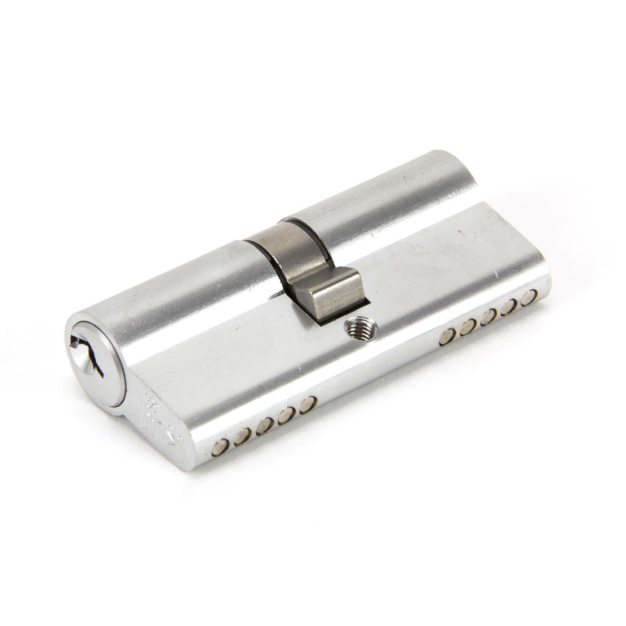 Satin Chrome 35/35 Euro Cylinder | From The Anvil - Euro Cylinders - From The Anvil - Yester Home